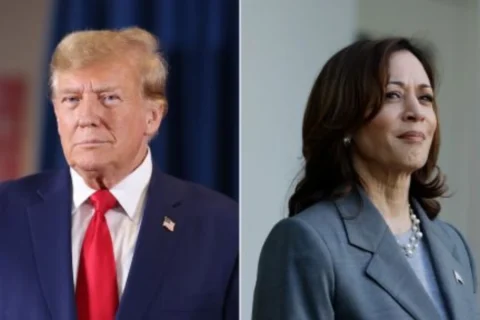 Trump's Debate Challenge to Kamala Harris on Fox News.